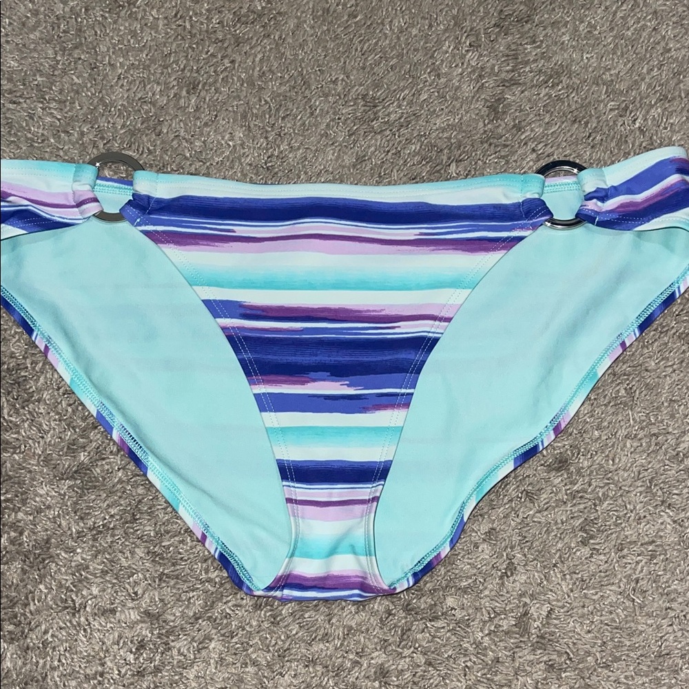 Aerie Multicolor Striped Bikini Bottom